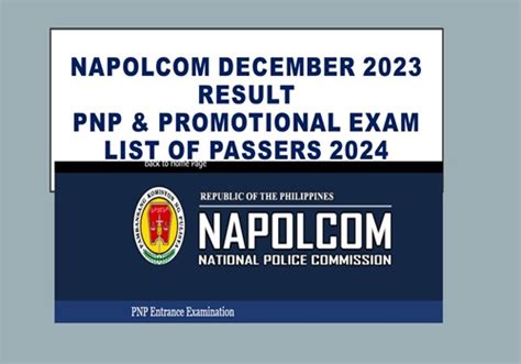 napolcom december 2023 exam result